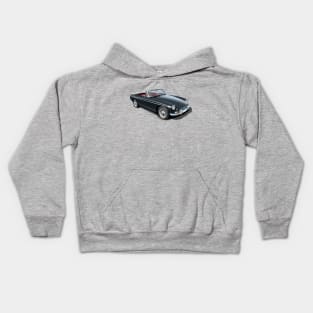 MGB Roadster in black Kids Hoodie